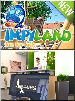 Impy Land és wellness részleg
